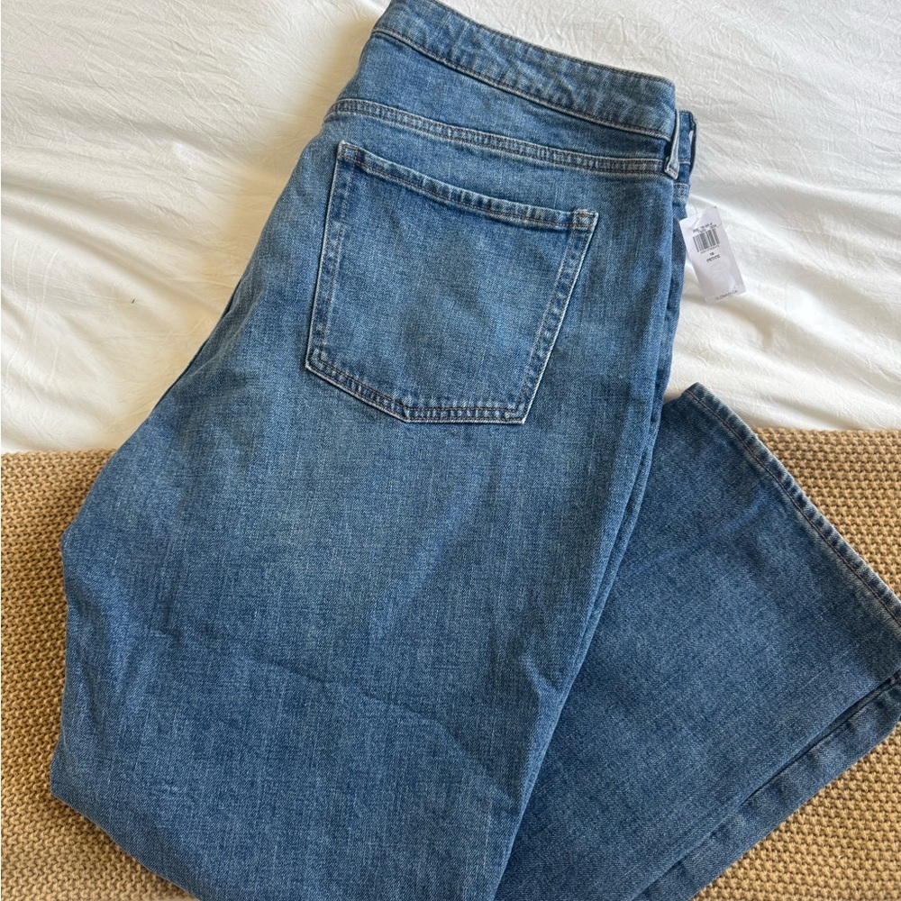 Old Navy Curvy Extra High Waisted Straight Jeans, Harper Colour